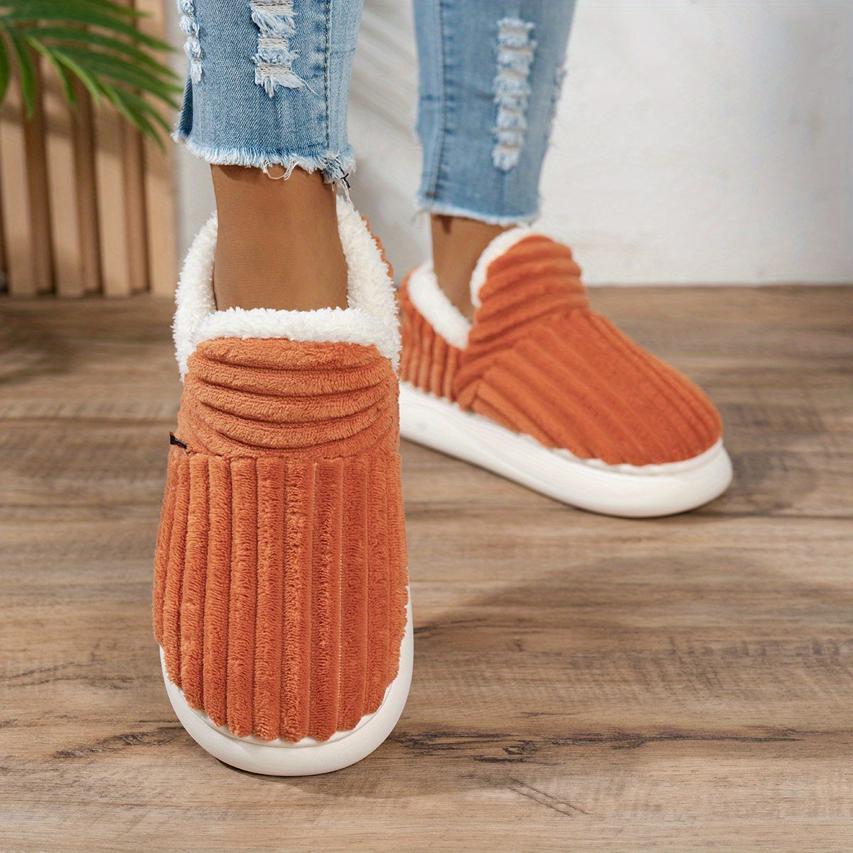 CozyStep™ | Zapatillas de casa de peluche