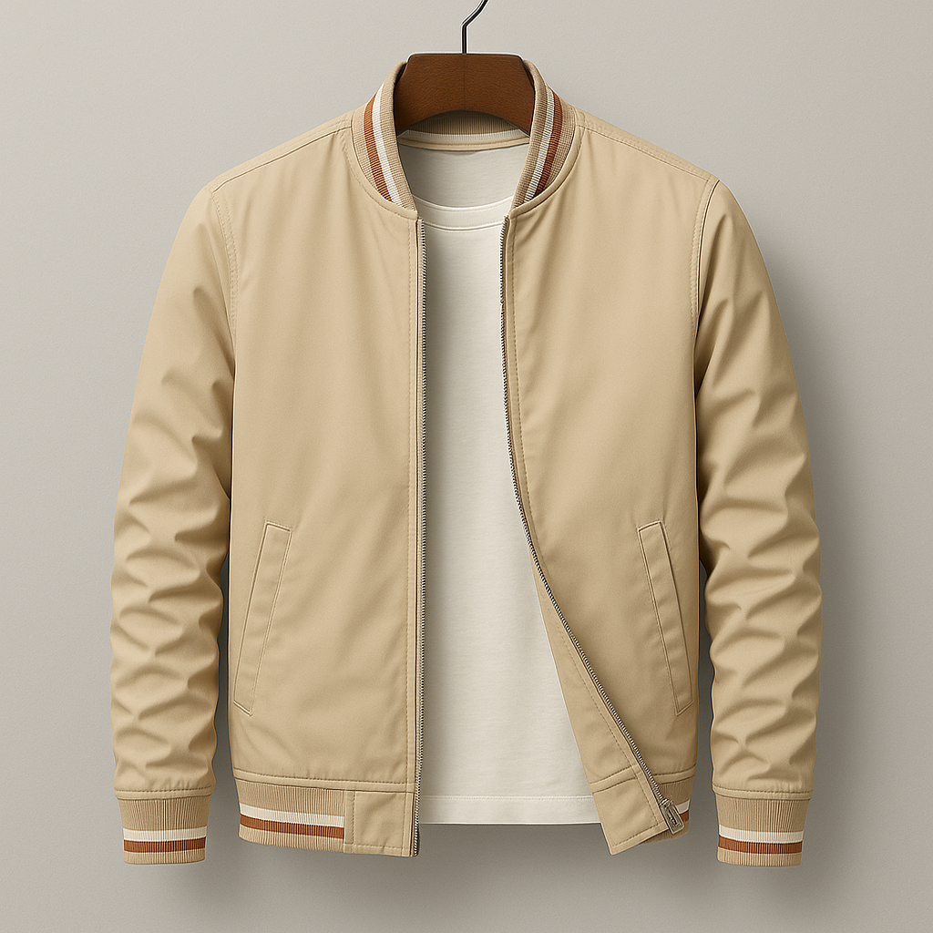 Alsten | Chaqueta Bomber Minimalista