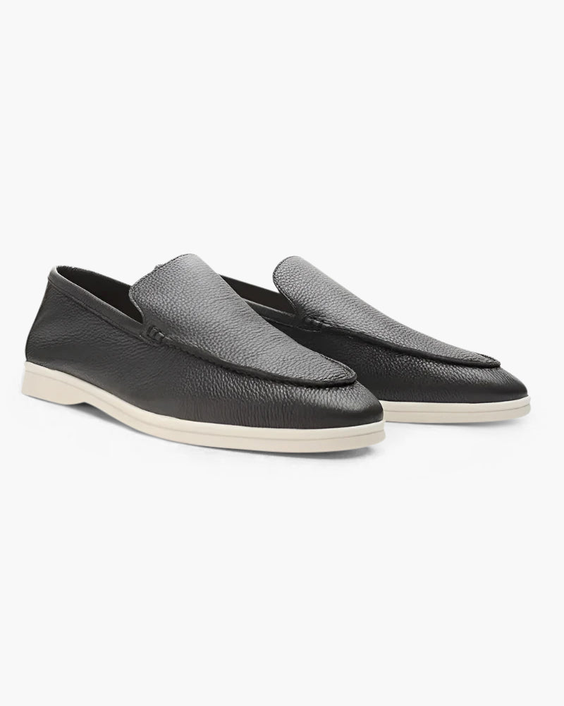 Nácar | Mocasines de Cuero de Vaca