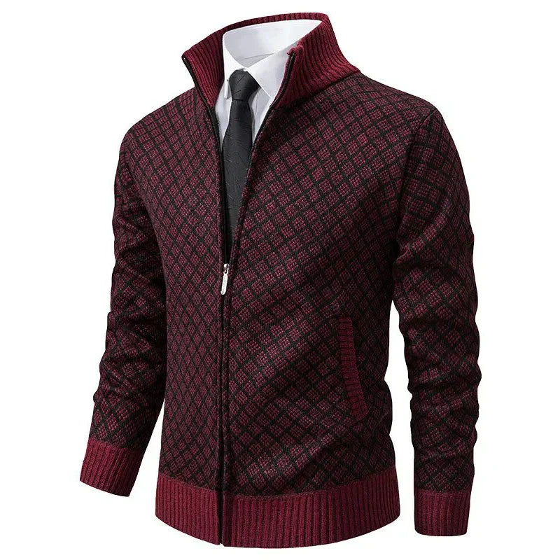 Élanford™ | Chaqueta Premium de Punto con Cremallera y Acabado Elegante