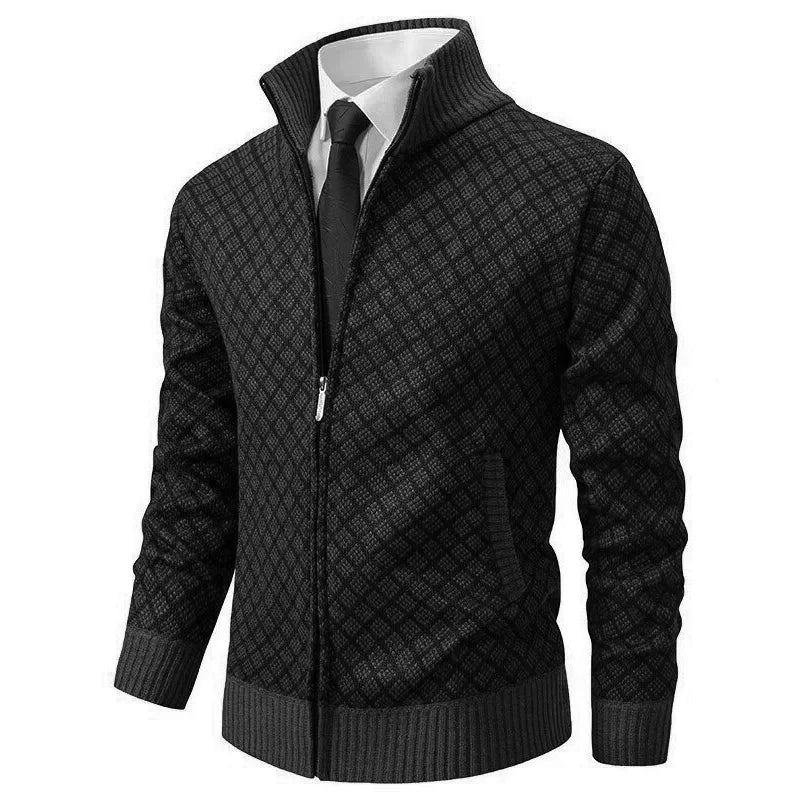 Élanford™ | Chaqueta Premium de Punto con Cremallera y Acabado Elegante
