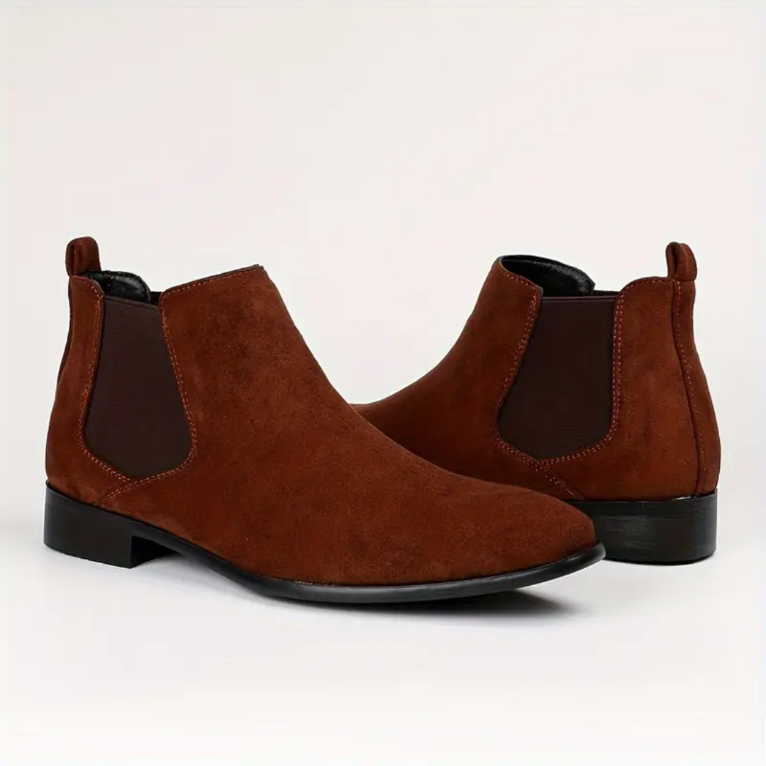 Sartorial™ | Botas Chelsea de Ante Elegantes
