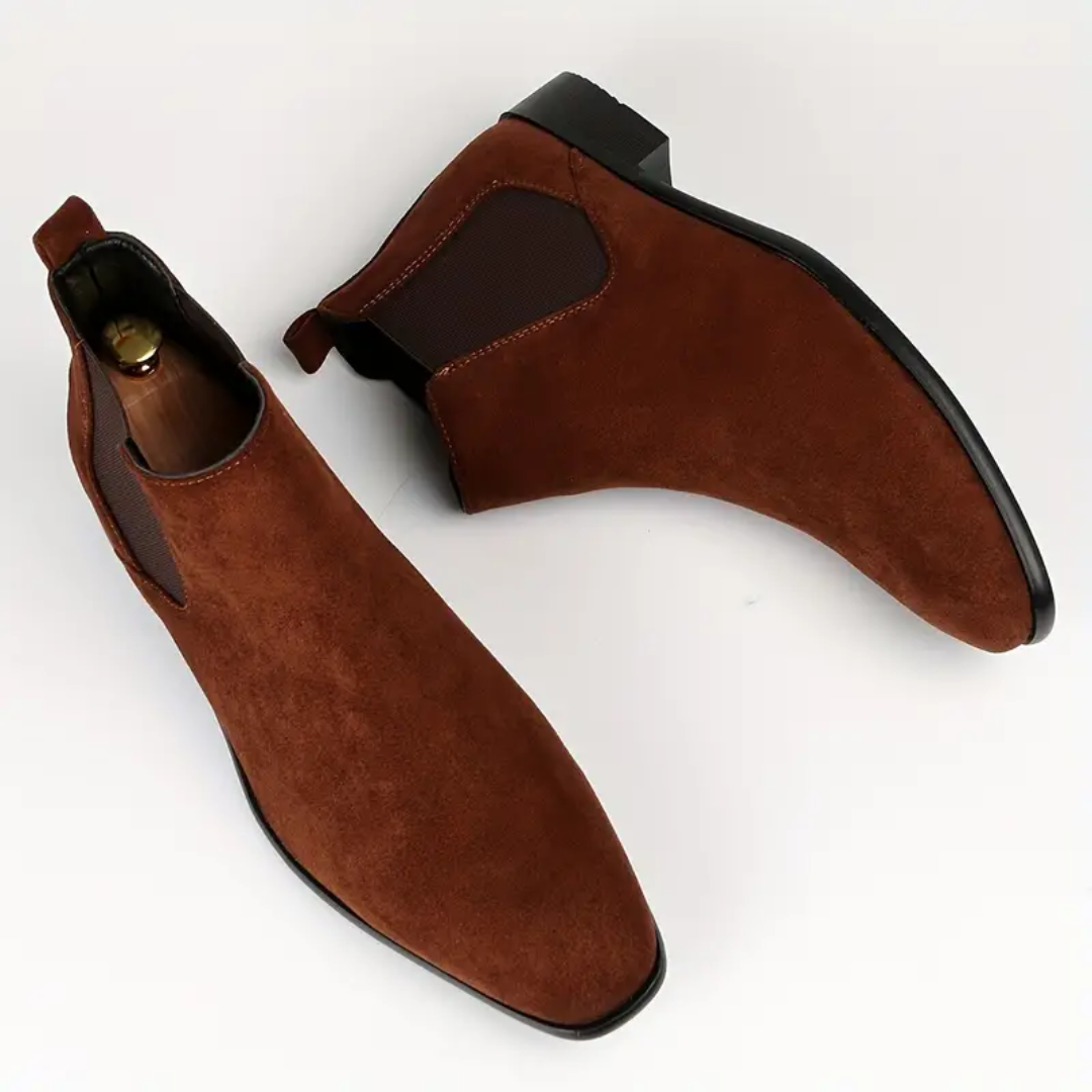 Sartorial™ | Botas Chelsea de Ante Elegantes