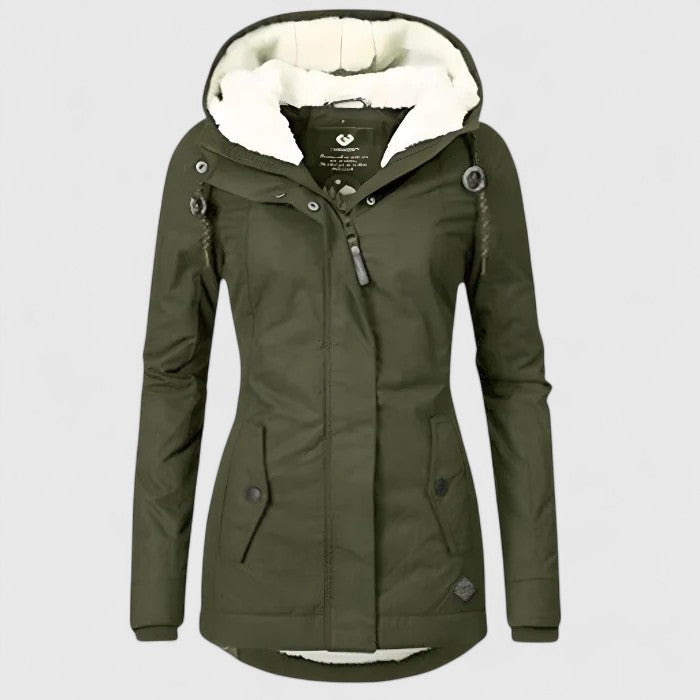 Seravia | Chaqueta Impermeable con Forro Polar