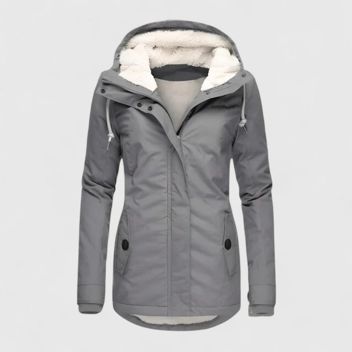 Seravia | Chaqueta Impermeable con Forro Polar
