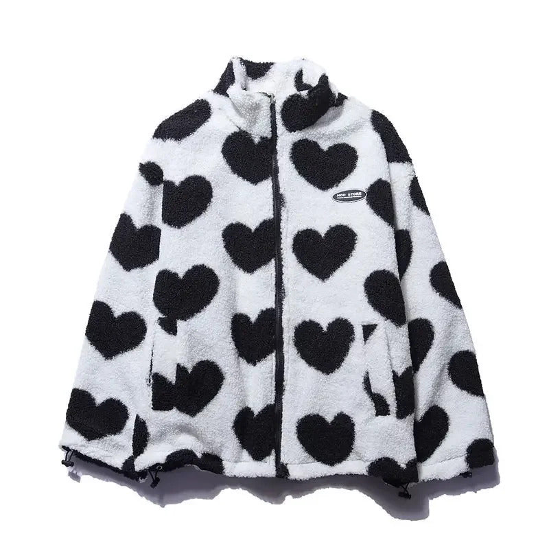 Azalea | Chaqueta Reversible con Corazón