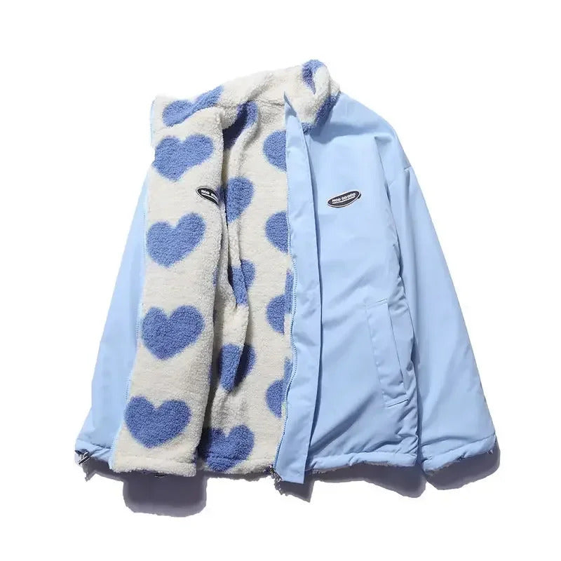 Azalea | Chaqueta Reversible con Corazón