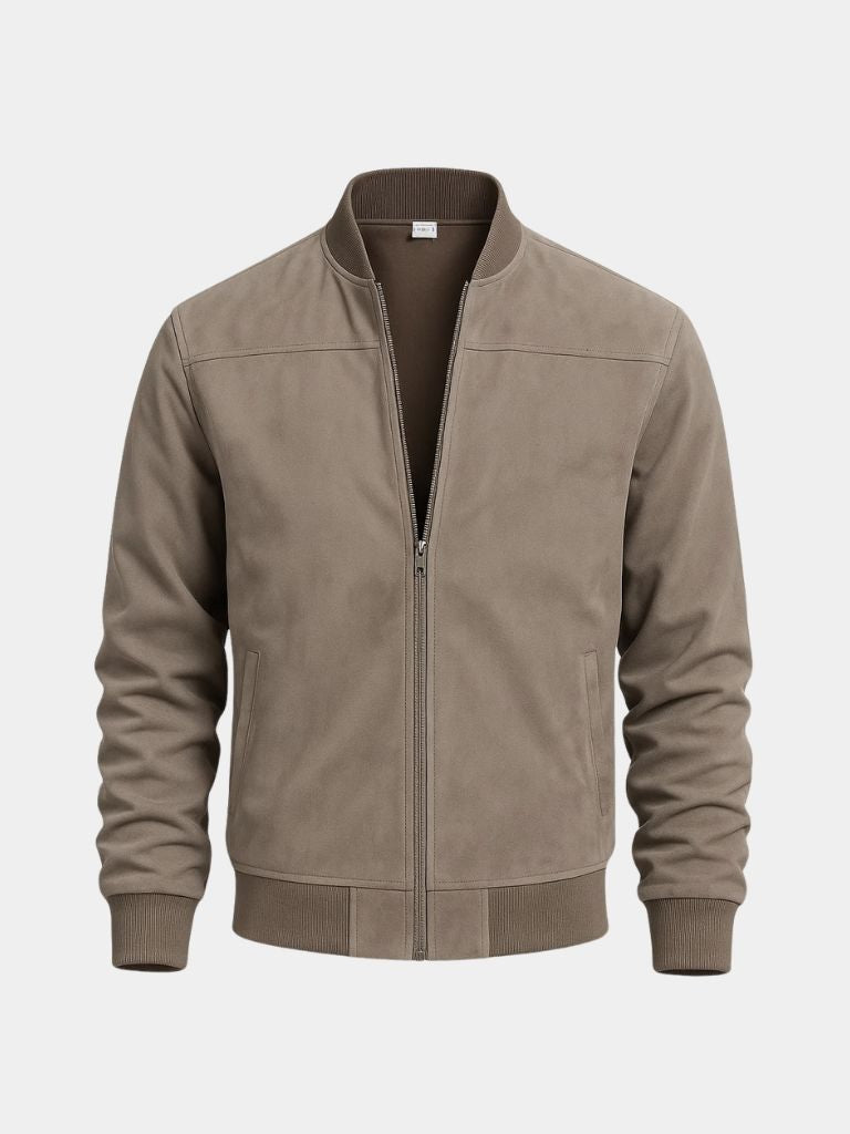 Darian™ | Chaqueta Bomber de Ante Premium