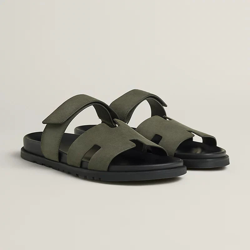 Maison | Sandalias Verde Militar