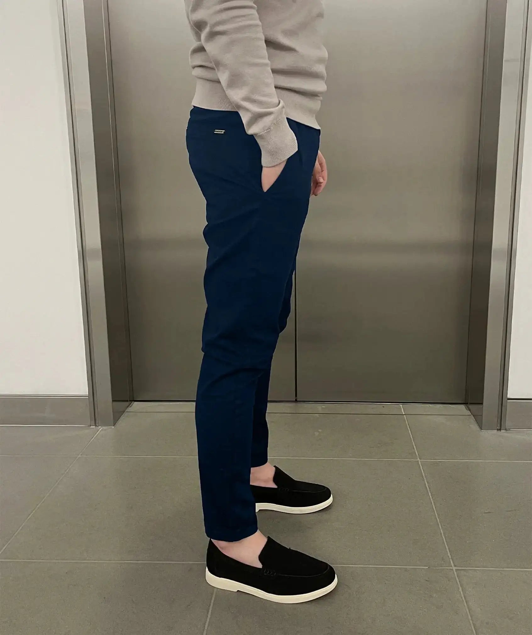 Jerez | Chino elásticos slim de lujo