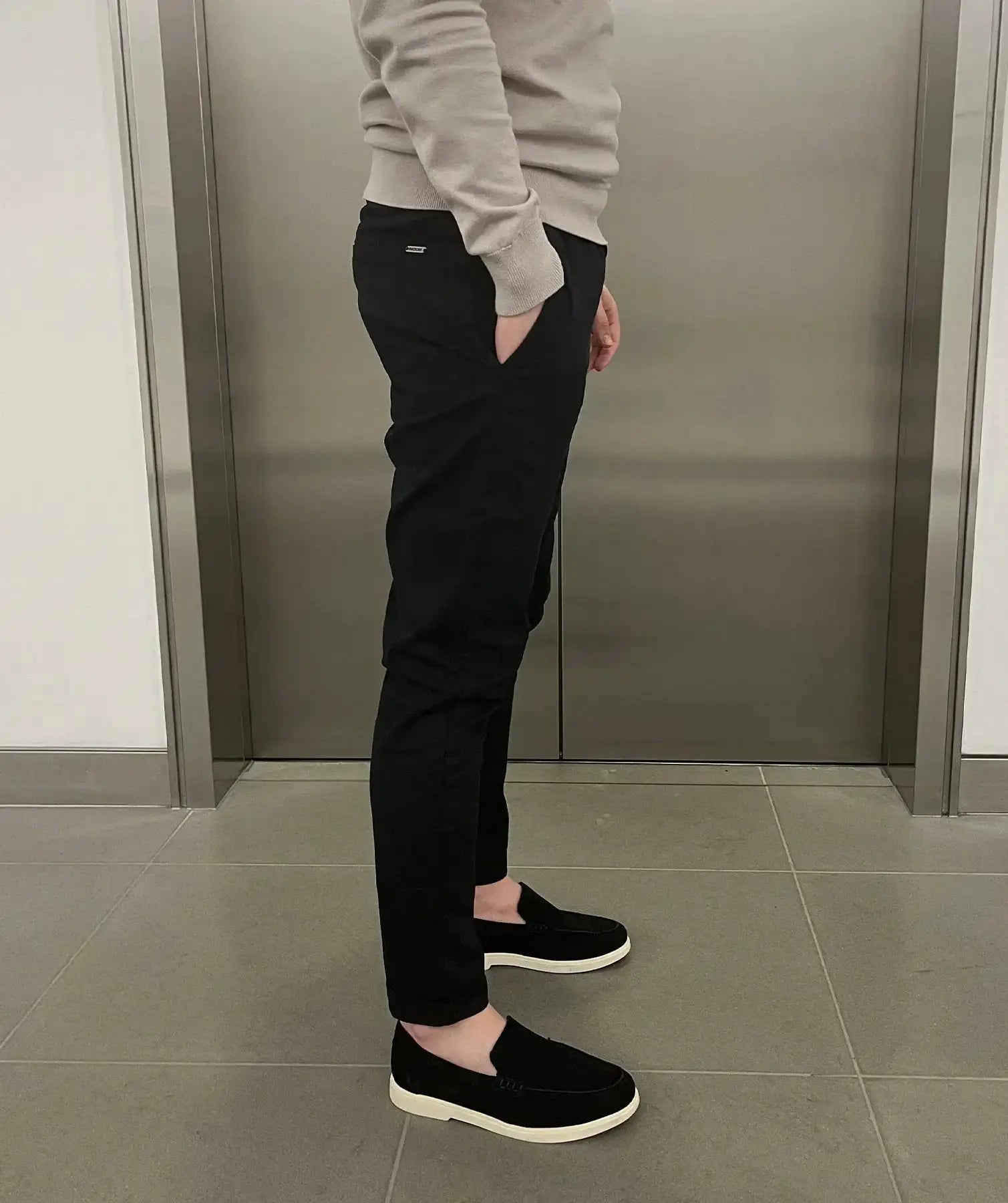 Jerez | Chino elásticos slim de lujo