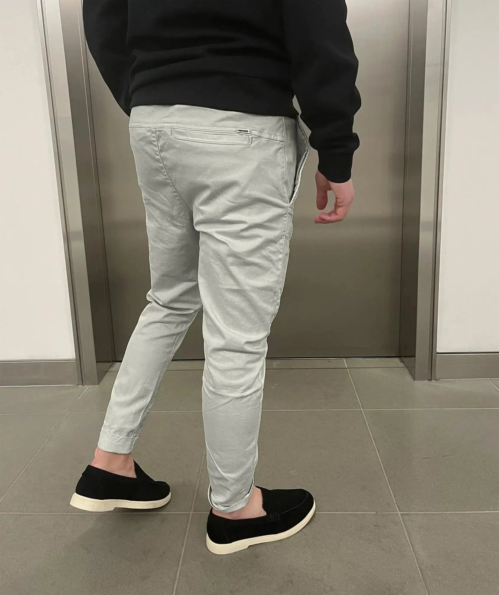 Jerez | Chino elásticos slim de lujo