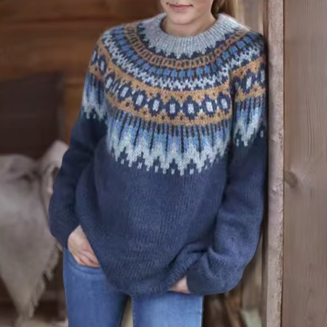 Freya | Suéter de Invierno con Diseño Nórdico