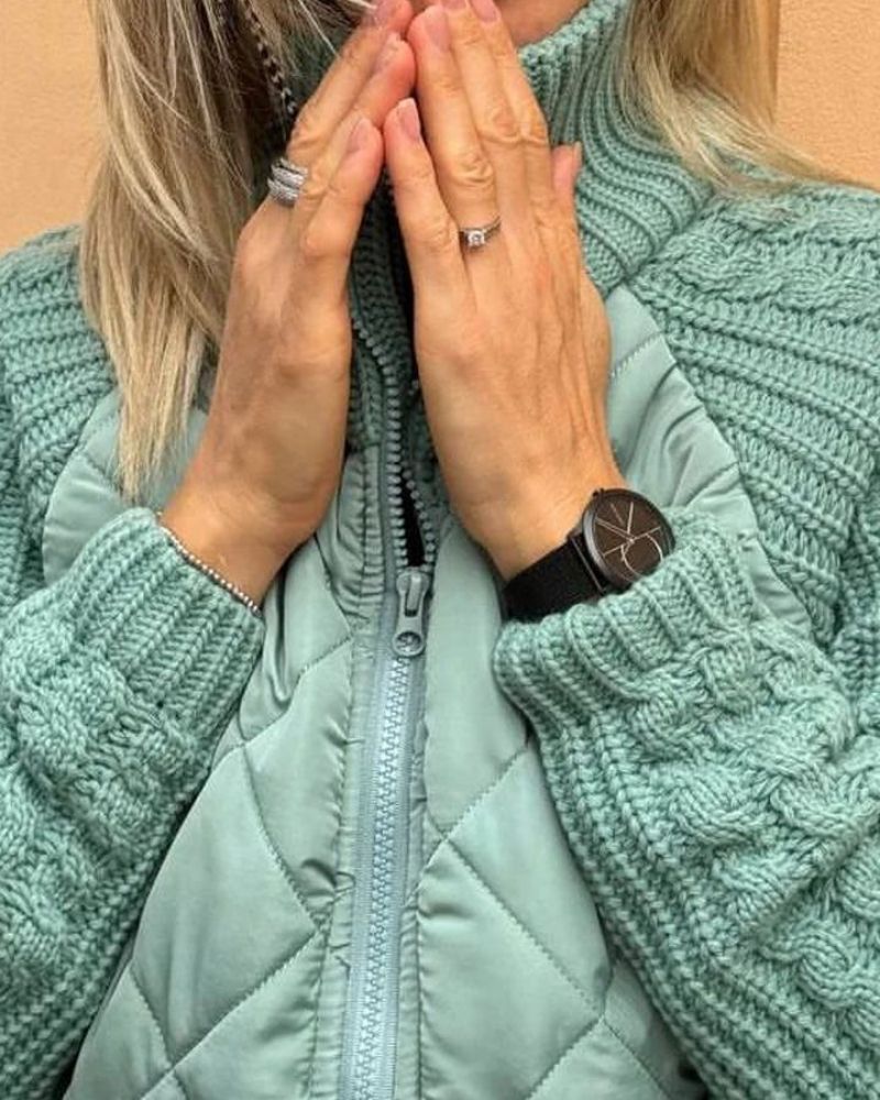Victoria | Chaqueta de Forro Polar de Punto Casual