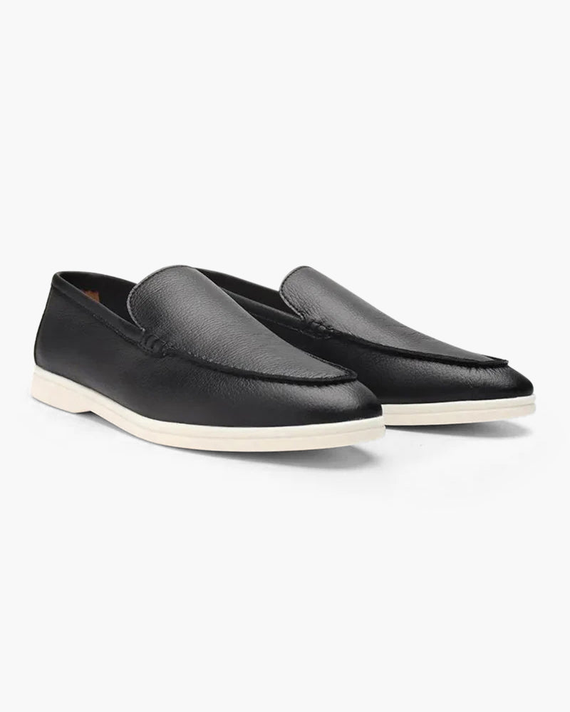 Nácar | Mocasines de Cuero de Vaca