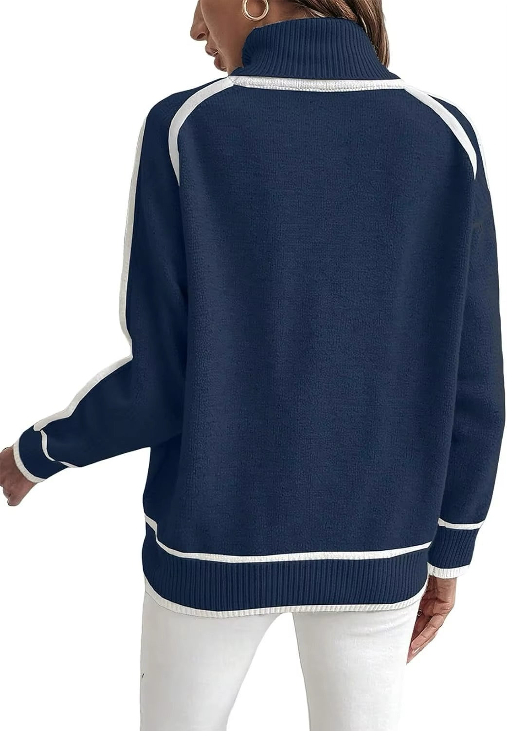 Kaylee | Suéter Elegante de Cuello Alto