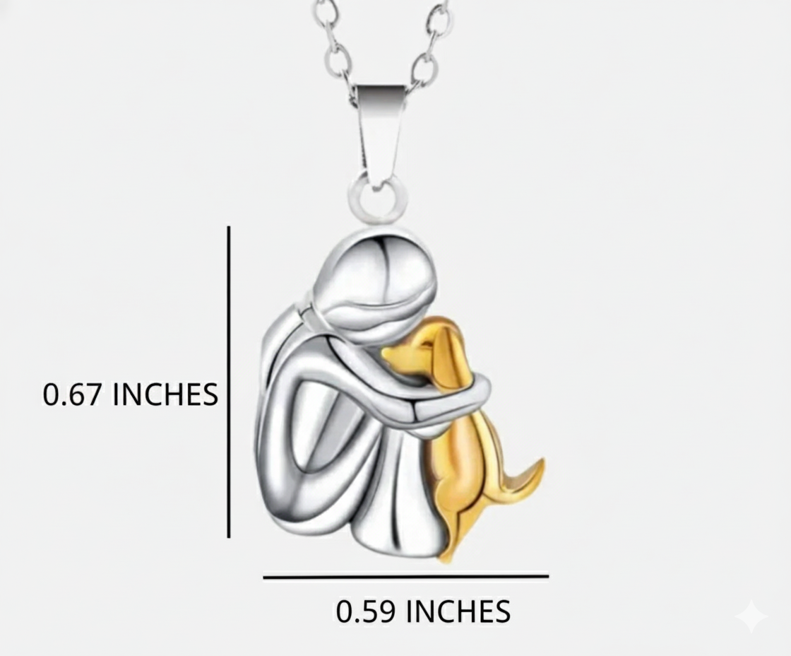 Olivia™ - Collar con colgante en forma de perro