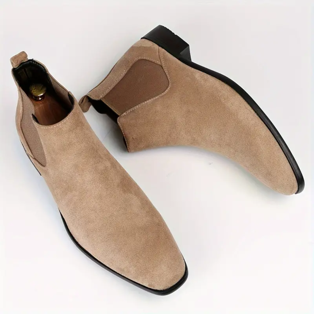 Sartorial™ | Botas Chelsea de Ante Elegantes