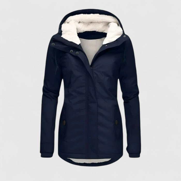 Seravia | Chaqueta Impermeable con Forro Polar
