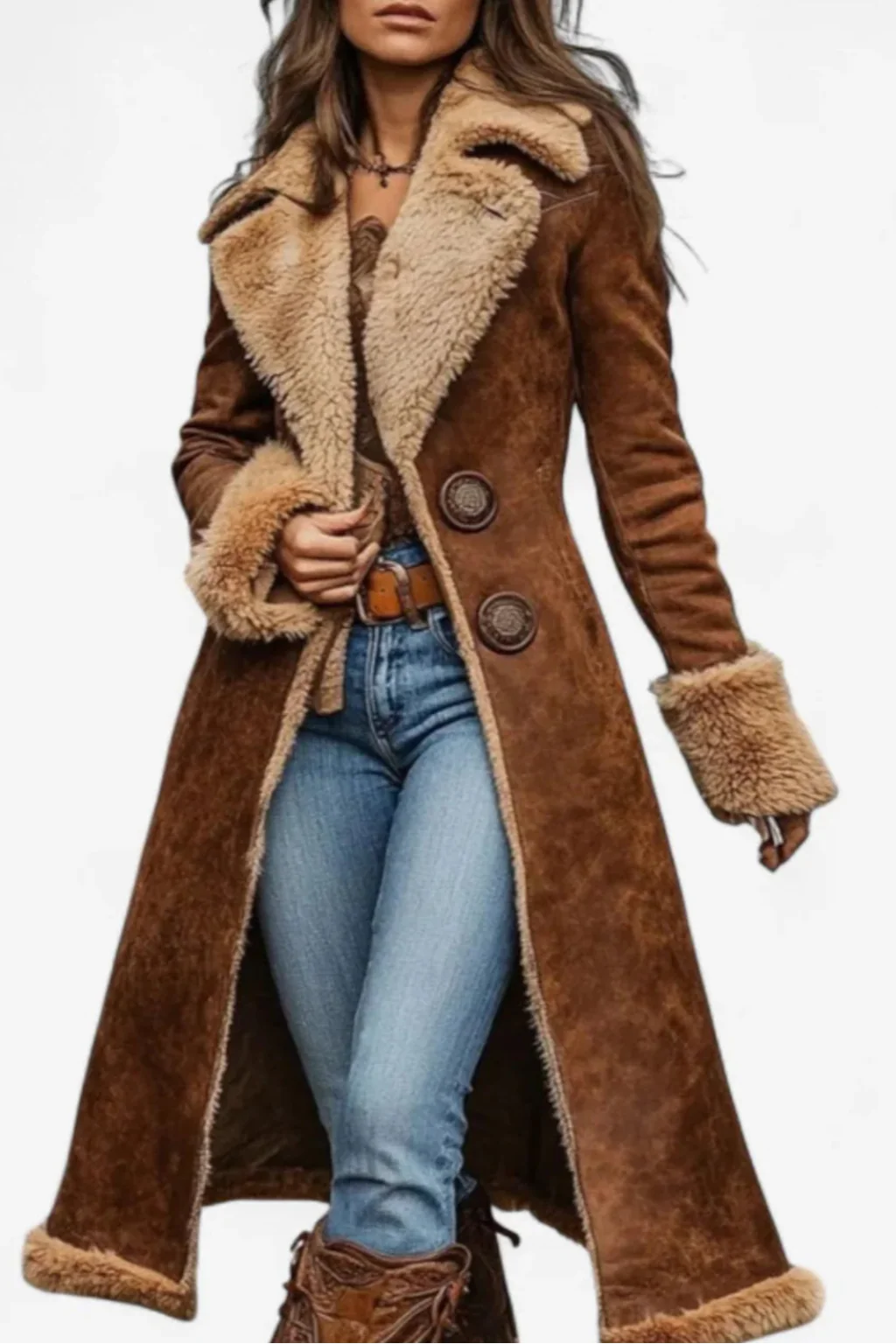 Edda™ | Abrigo Vintage Largo