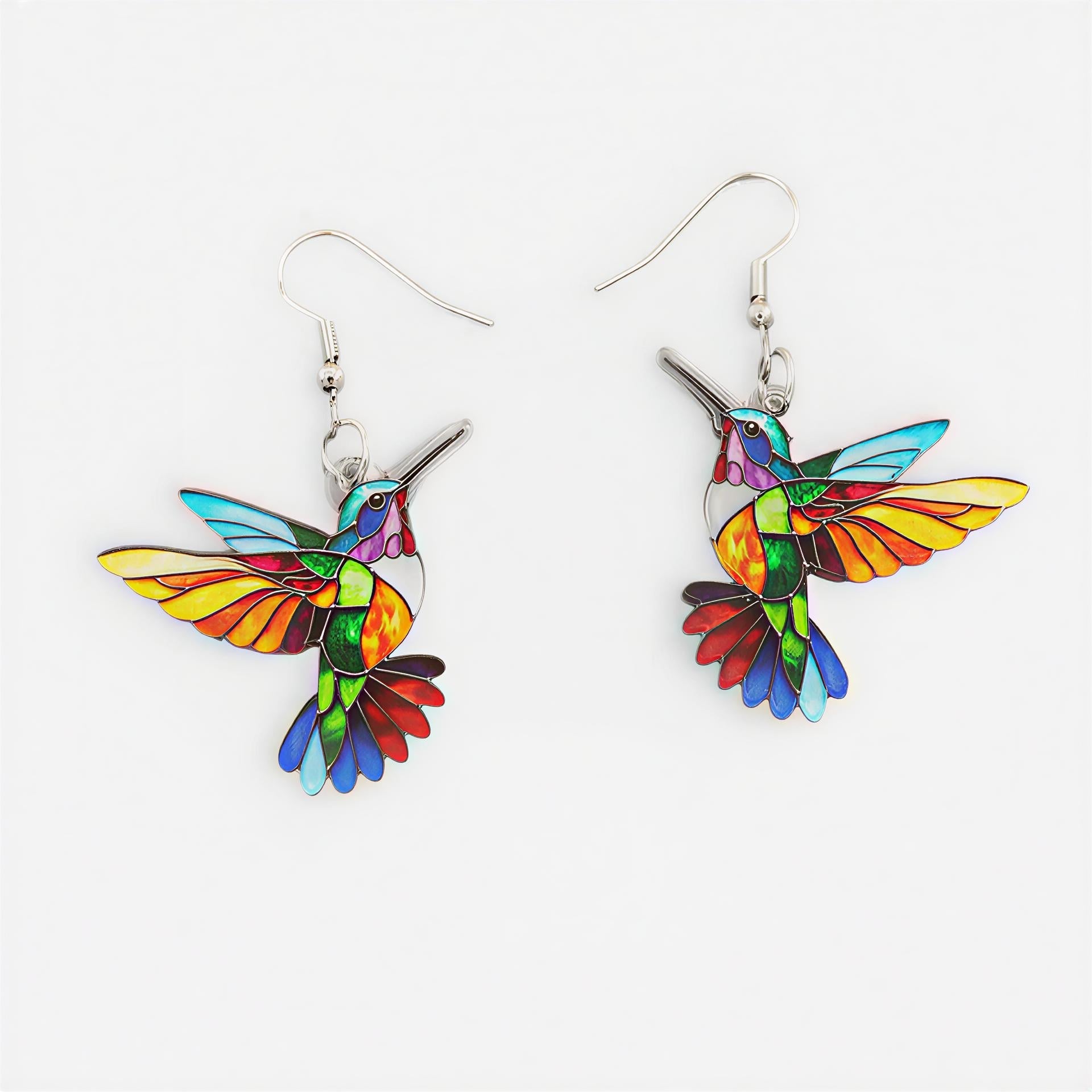 Pendientes Colibrí Amuleto Collar Regalo – Edición Limitada