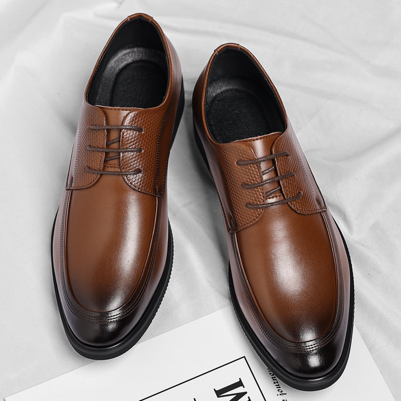 Winston | Oxford de Cuero Brillante