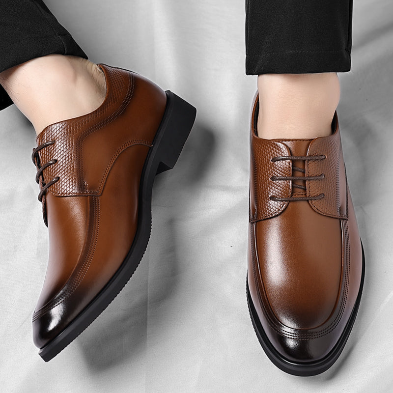 Winston | Oxford de Cuero Brillante