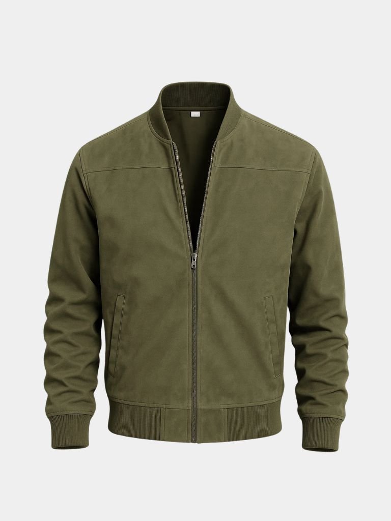 Darian™ | Chaqueta Bomber de Ante Premium