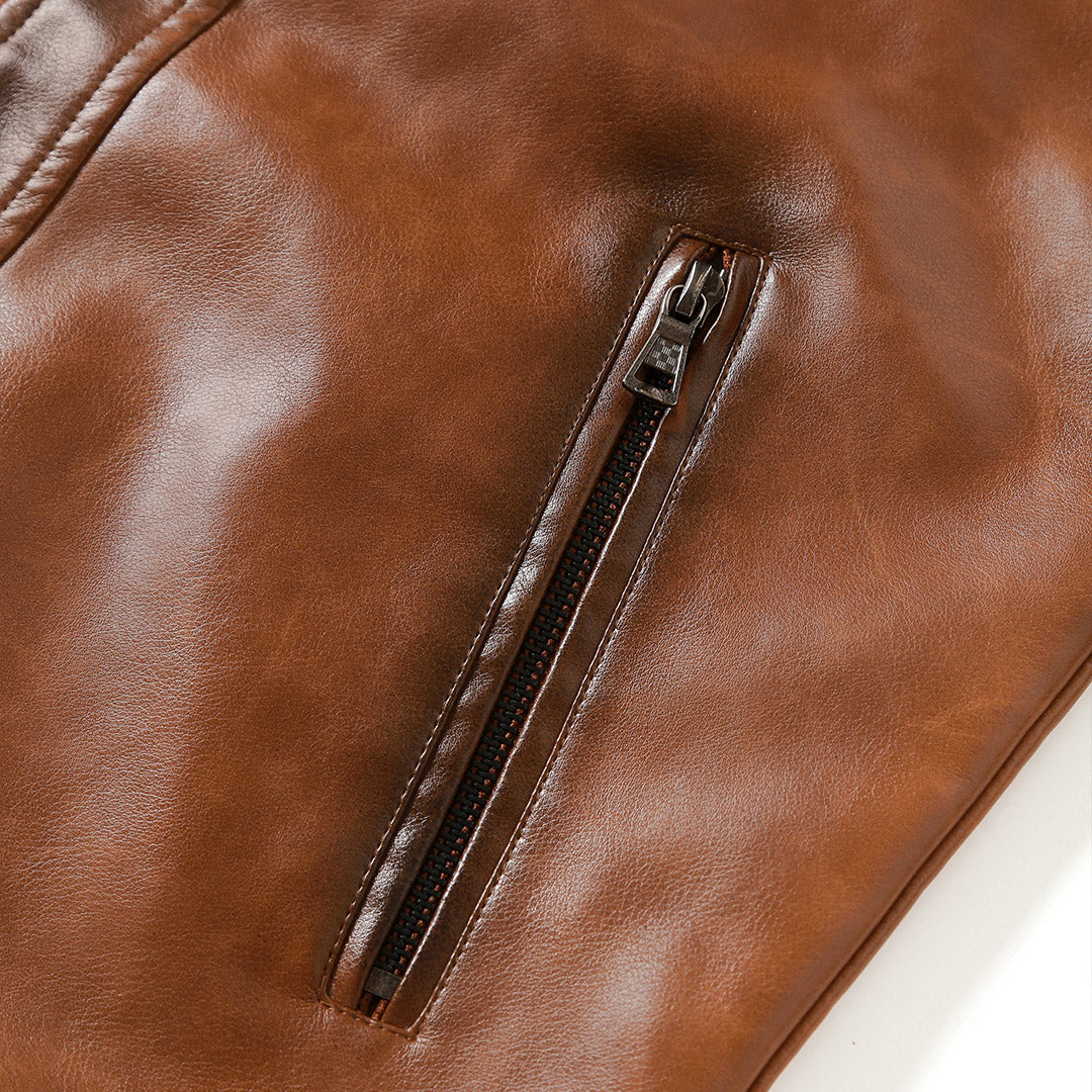 Julian | Chaqueta de Cuero Cruiser